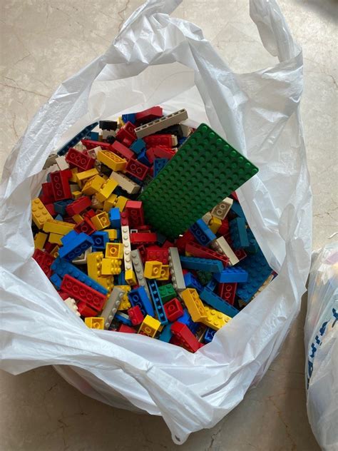 2 Bags Of Mixed Lego 4kg Total Hobbies And Toys Toys And Games On Carousell