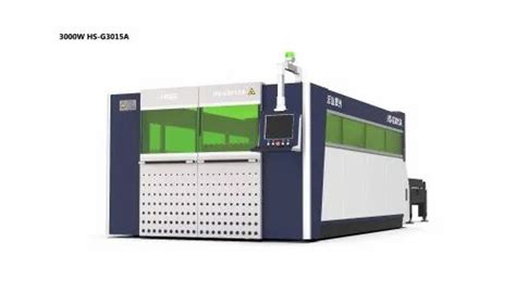 Mild Steel 3000W HS G3015A Fiber 2D Laser Cutting Machine For