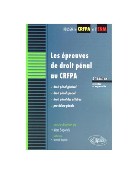 Les Preuves De Droit P Nal Au Crfpa Proc Dure P Nale Droit P Nal