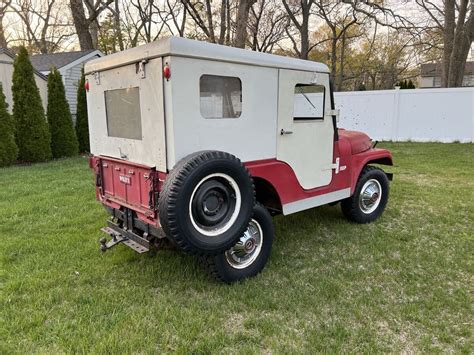 1958 Willys Cj 5 Red For Sale