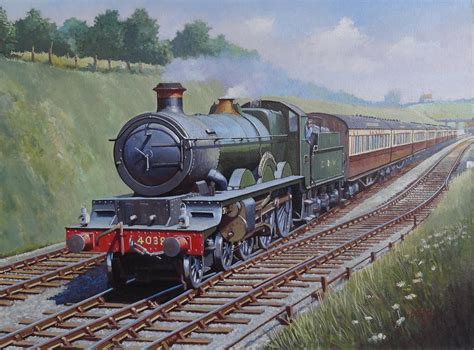 GWR Star class Painting by Mike Jeffries - Fine Art America