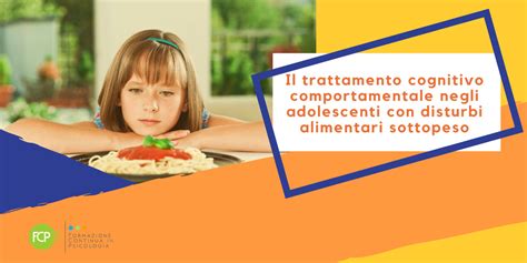 Il Trattamento Cognitivo Comportamentale CBT Ea Negli Adolescenti Con