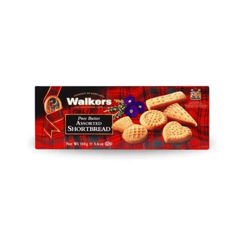 Walkers Assorted Shortbread Shapes 160g Grumpy S Company