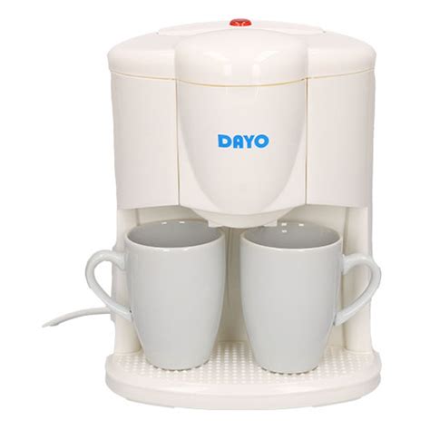 CAFETERA ELECTRICA DOBLE DAYO Supermercados Stock