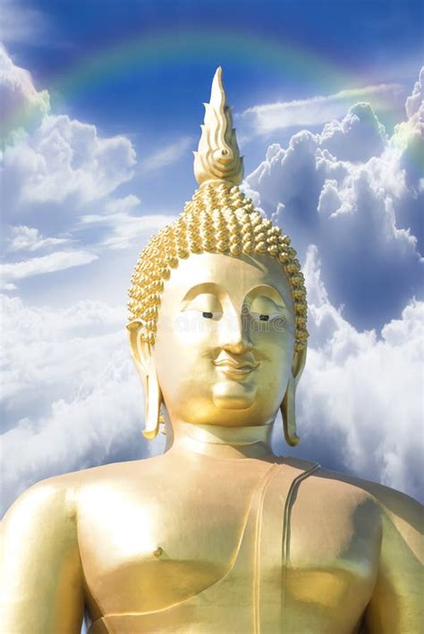 Great Buddha Of Thailand Statue Stock Image - Image of traditional ...