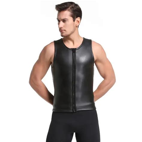 Aliexpress Buy Mm Neoprene Men S Wetsuits Vest Smoothskin