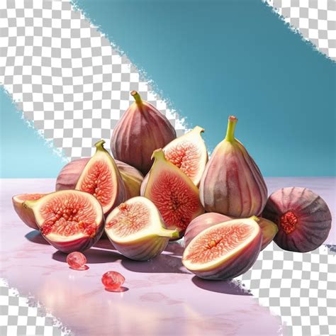 Premium PSD Fresh Figs Isolated On A Transparent Background