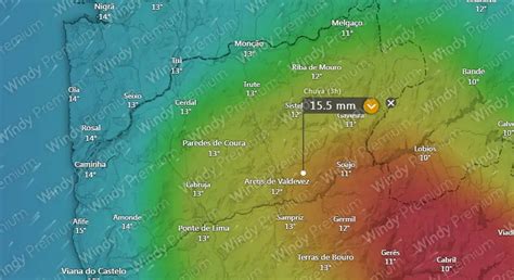 Alto Minho IPMA confirma chuva na próxima semana que pode ser forte