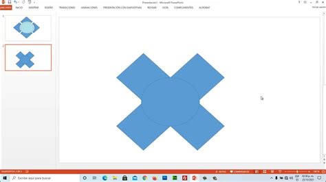 Combinar Formas En Powerpoint Youtube