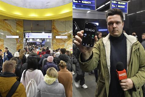 Dantejskie sceny na stacji metra Świętokrzyska Tłum nie mieści się w