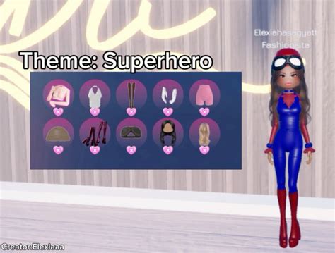 Dress To Impress Ideas Pt 2 Theme Superhero In 2024 Dress To