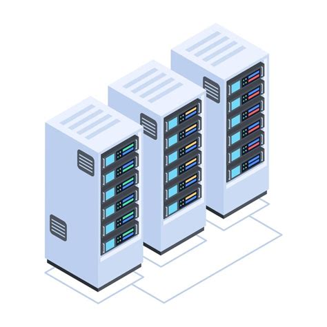 Conjunto De Iconos Isom Tricos De Gesti N De Base De Datos Vector Premium