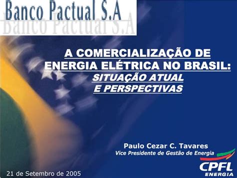 A Comercialização De Energia No Brasil Ppt