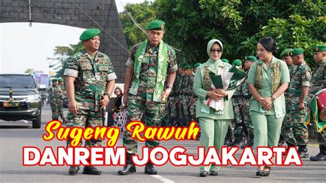 Kunjungan Kerja Danrem Pamungkas Ke Kodim Purworejo Purworejo