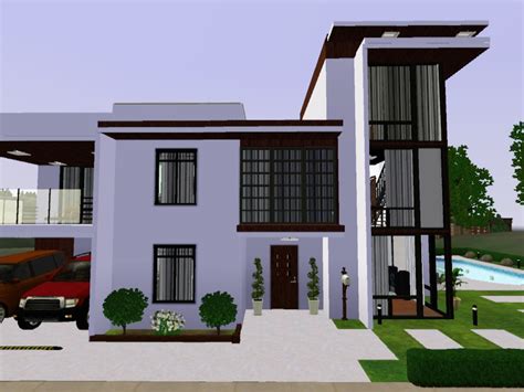 The Sims Resource - Medium Modern House