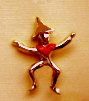 S Brownie Girl Scout Figural Pin Excellent Gift