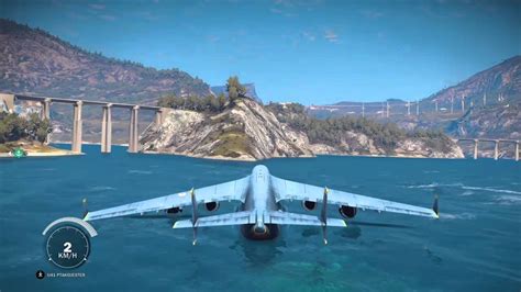 Cargo Plane Water Takeoff Just Cause 3 Youtube