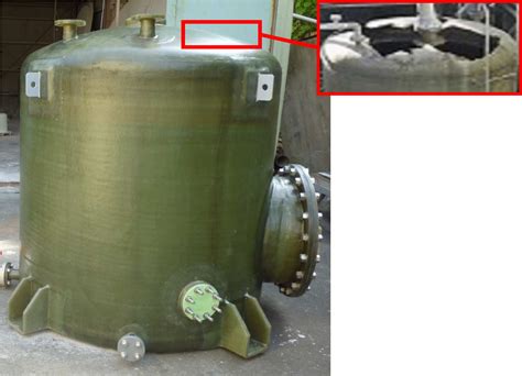 Repair Of Hydrochloric Acid Storage FRP Tanks JEC