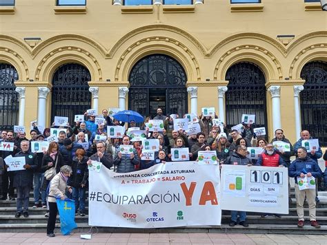 FSIE ASTURIAS Y OTROS SINDICATOS PIDEN LA EQUIPARACIÓN SALARIAL YA