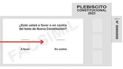 Guía Práctica Cómo Doblar El Voto Para El Plebiscito Constitucional 2023