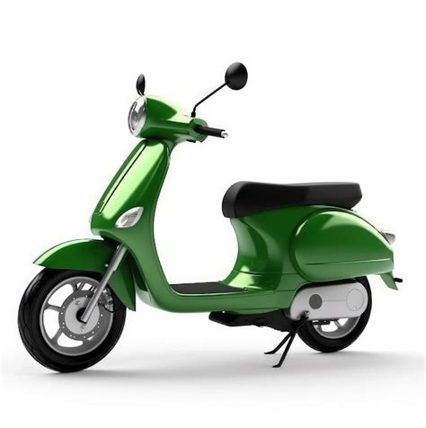 Premium Ai Image Electric Scooter Green