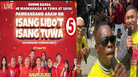 LIVE EAT BULAGA TV5 AUGUST 30 2023 TVJ AT LEGIT DABARKADS MAYOR JOSE