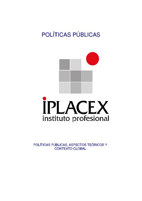 ME 1 Apoyo POLÍTICAS PÚBLICAS POLÍTICAS PÚBLICAS ASPECTOS TEÓRICOS