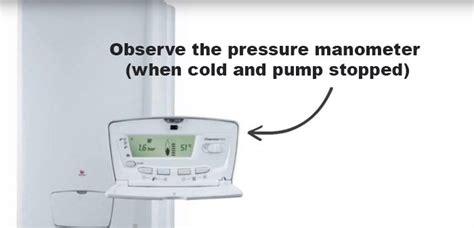 How to reduce boiler pressure (Saunier Duval)