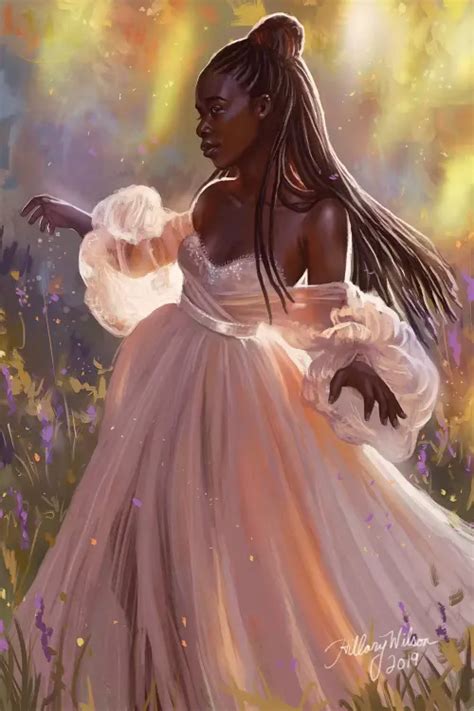 Princess Canvas Art Print By Hillary D Wilson Icanvas In 2021 Black Women Art Black Girl