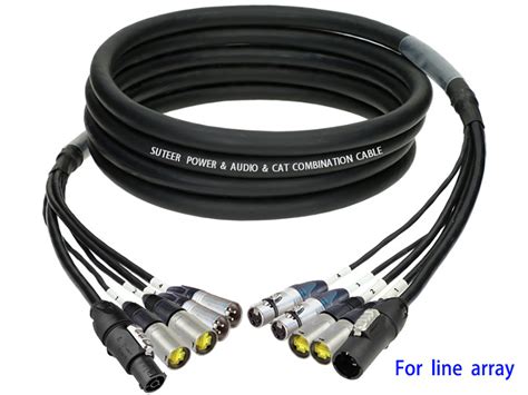 Powercon True Audio Cat Hybrid Cable Propaudio