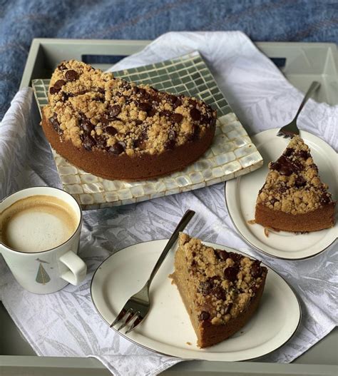 Coffee Crumble Cake Elithebaker