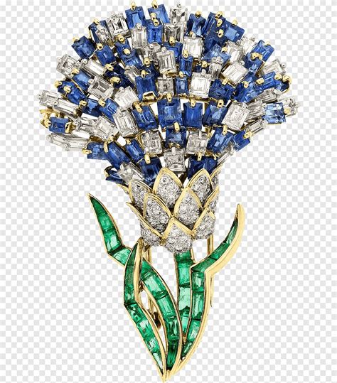 Perhiasan Bros & Pin Sapphire Emerald, Jewellery, bermacam-macam, batu ...