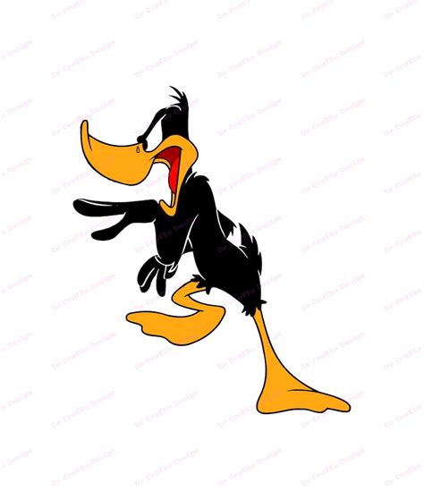 Daffy Duck Svg 3 Svg Dxf Cricut Silhouette Cut File Etsy