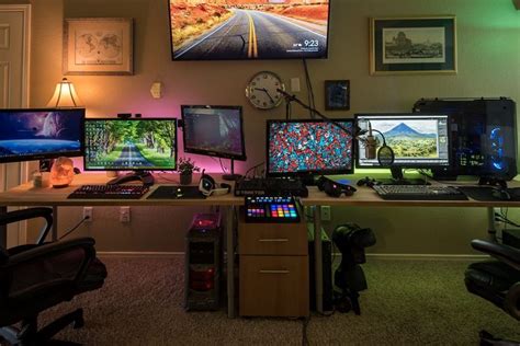 His And Hers Battleworkstations Game Room Design Best Gaming Setup