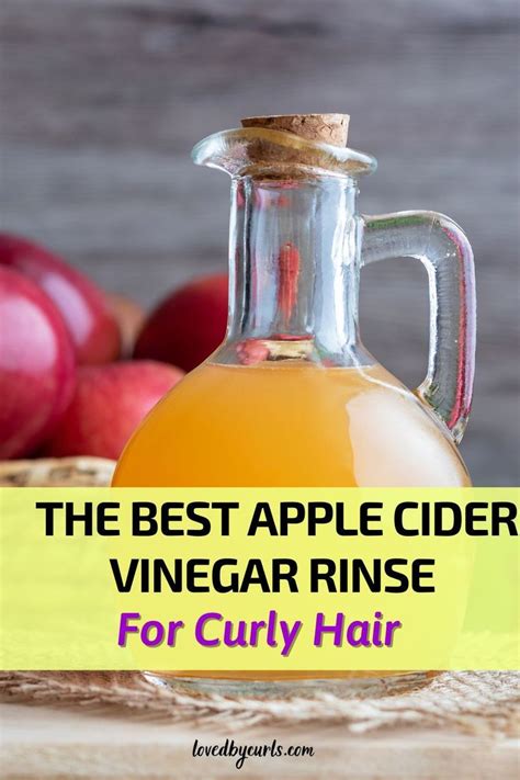 The Best Apple Cider Vinegar Rinse For Curly Hair