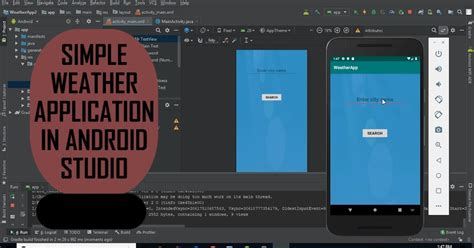 How To Make Simple Weather Application In Android Studio Source Code