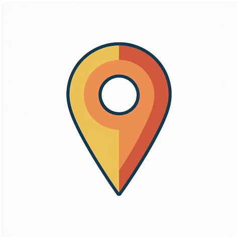 premium vector  pin   circle