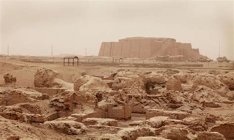 The Great Ziggurat Of Ur Was Built Photograph By Everett