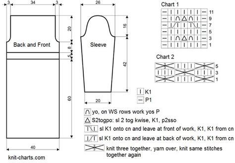 Free Knitting Patterns Dress With Lace Panels And Star Pattern Star