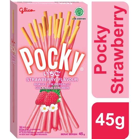 Jual PROMO Glico Pocky 47G Snack Biskuit Stick Chocolate Double Choco