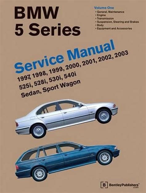 Bmw 5 Series Service Manual 1997 2003 E39 By Bentley Publishers