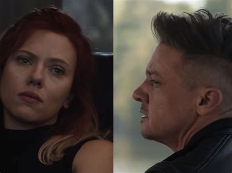 What S Going On With Black Widow And Hawkeye S Hair In The Avengers