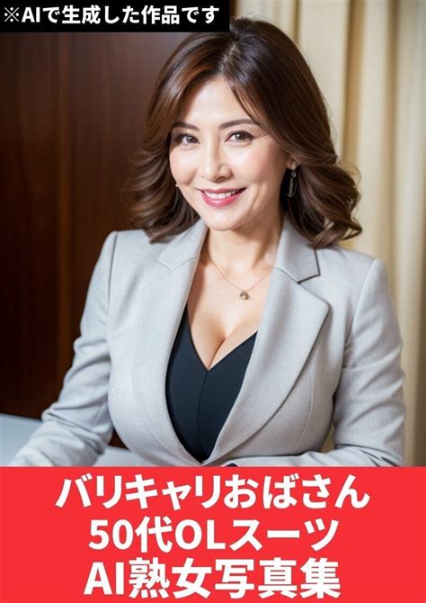 【バリキャリおばさん「50代熟女ol」】ai熟女写真集「ai生成呪文 プロンプト 付き」｜ai熟女ハンター