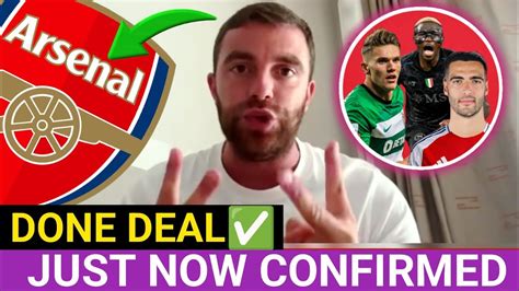 UNBELIEVABLE Finally DEAL Done FABRIZIO ROMANO ANNOUNCED NOWARSENAL