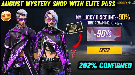 Mystery Shop 13 0 Free Fire Free Fire Mystery Shop August Mystery