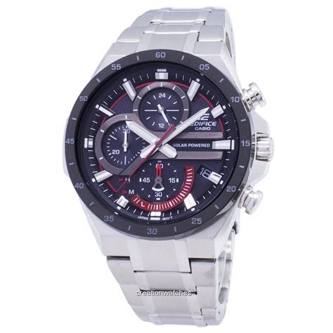 Casio Edifice EQS 920DB 1AV EQS920DB1 AV Solar Chronograph Men S Watch