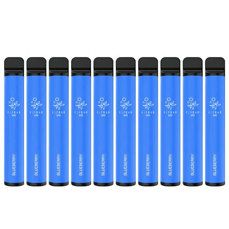 Elf Bar Blueberry Saver Bundle 10 Pack VapeMountain