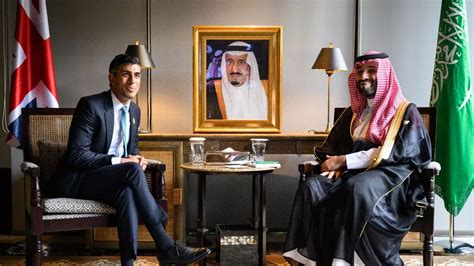 Rishi Sunak Meets Saudi Crown Prince And Doesn T Mention Journalist S