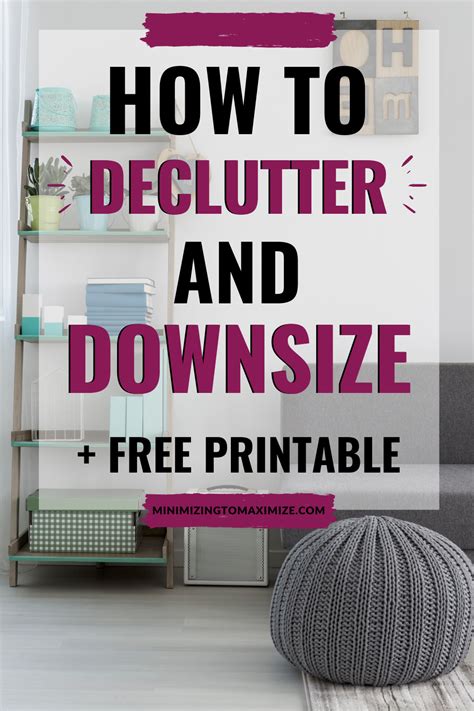 How To Start Decluttering Declutter Downsizing Declutter Your Life