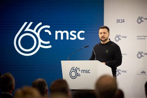 Munich Security Conference 2024 President Zelensky Calls On The World